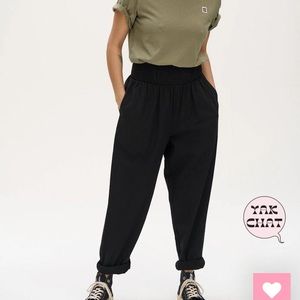 Brand New Without Tags Black Lucy and Yak Alexa Trousers
